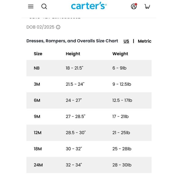 Carters Baby Girl Skirted Rompers Set of 2~Sz 18M~Yellow Floral/Pink Fade L15 02 - Picture 16 of 16